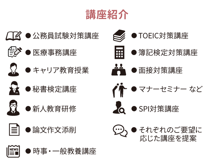 教育・キャリア支援分野｜株式会社麻生キャリアサポート